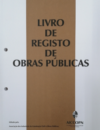 Livro de Registo de Obras Públicas