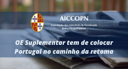 OE SUPLEMENTAR TEM DE COLOCAR PORTUGAL NO CAMINHO DA RETOMA