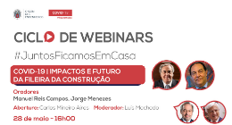 WEBINAR | PANDEMIA COVID-19: IMPACTOS E FUTURO DA FILEIRA DA CONSTRUÇÃO