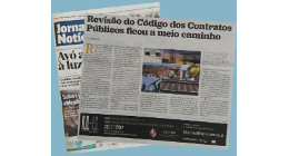 REVISÃO DO CÓDIGO DOS CONTRATOS PÚBLICOS FICOU A MEIO CAMINHO