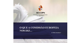 O QUE A COMISSÃO EUROPEIA NOS DIZ…