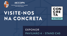 AICCOPN MARCA PRESENÇA NA CONCRETA