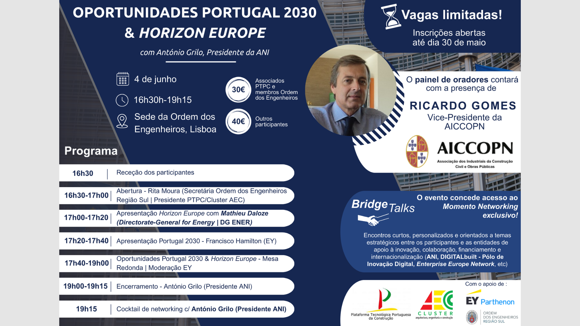 OPORTUNIDADES PORTUGAL 2030 | HORIZON EUROPE