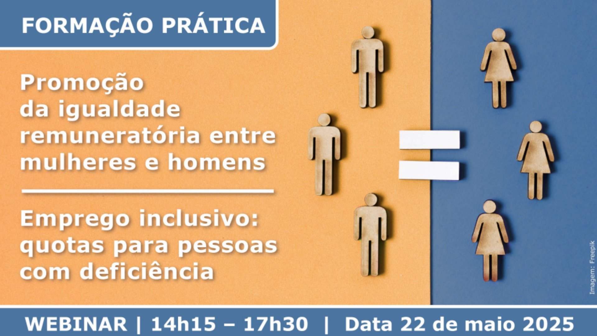 WEBINAR | PROMOÇÃO DA IGUALDADE REMUNERATÓRIA E EMPREGO INCLUSIVO