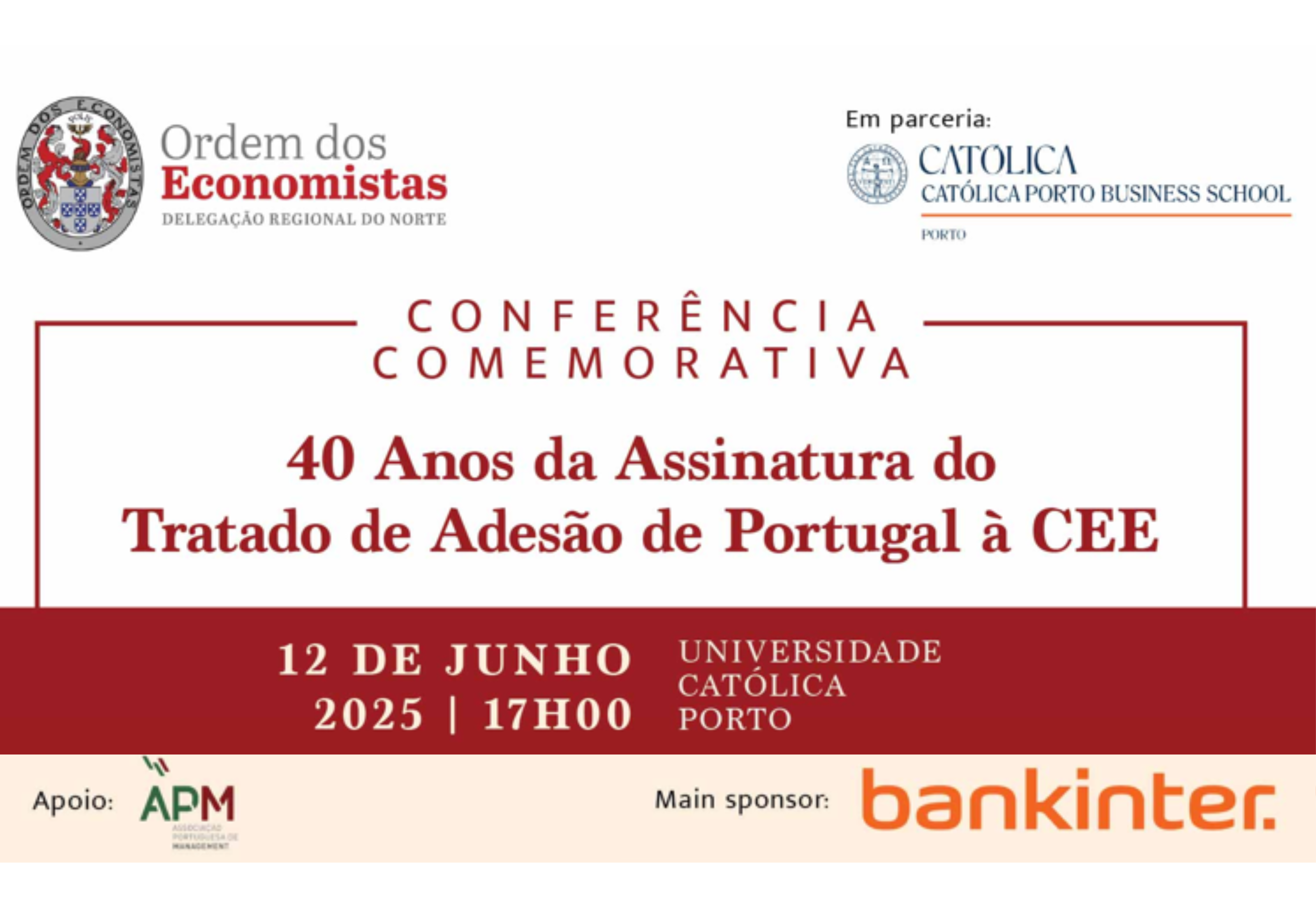 40 ANOS DO TRATADO DE ADESÃO DE PORTUGAL À CEE