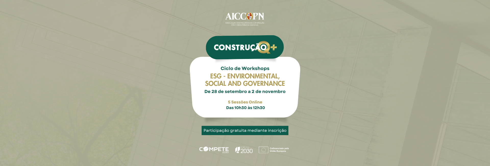 CONSTRUÇÃO Q+ | ESG