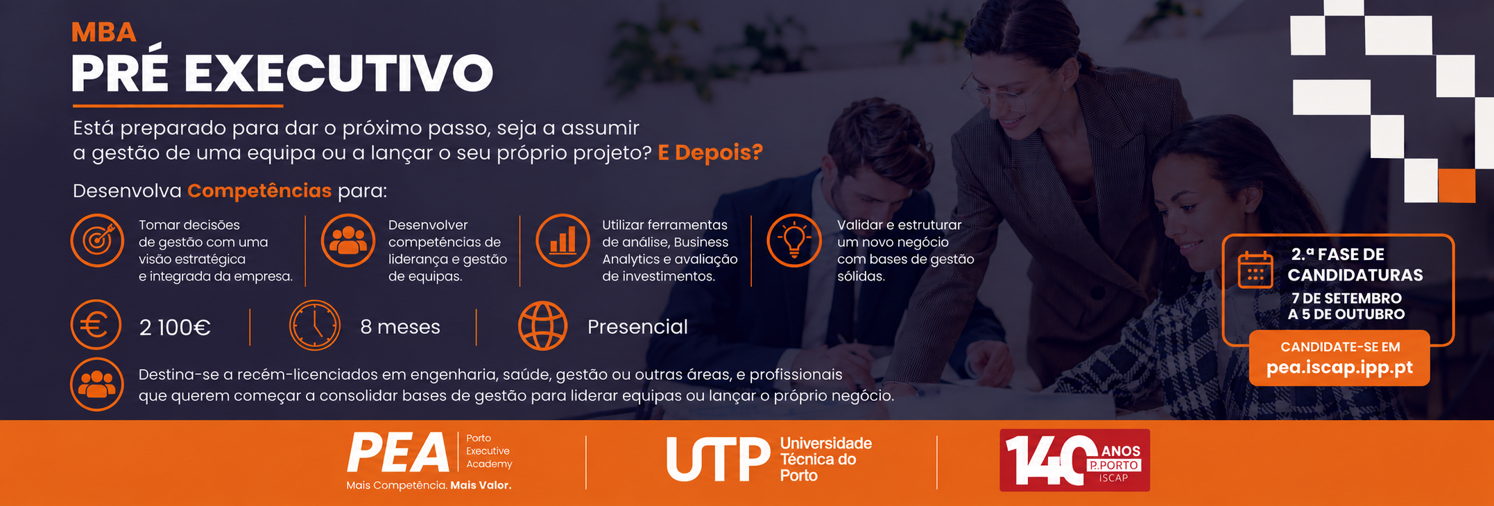 MBA PRÉ-EXECUTIVO | PORTO EXECUTIVE ACADEMY