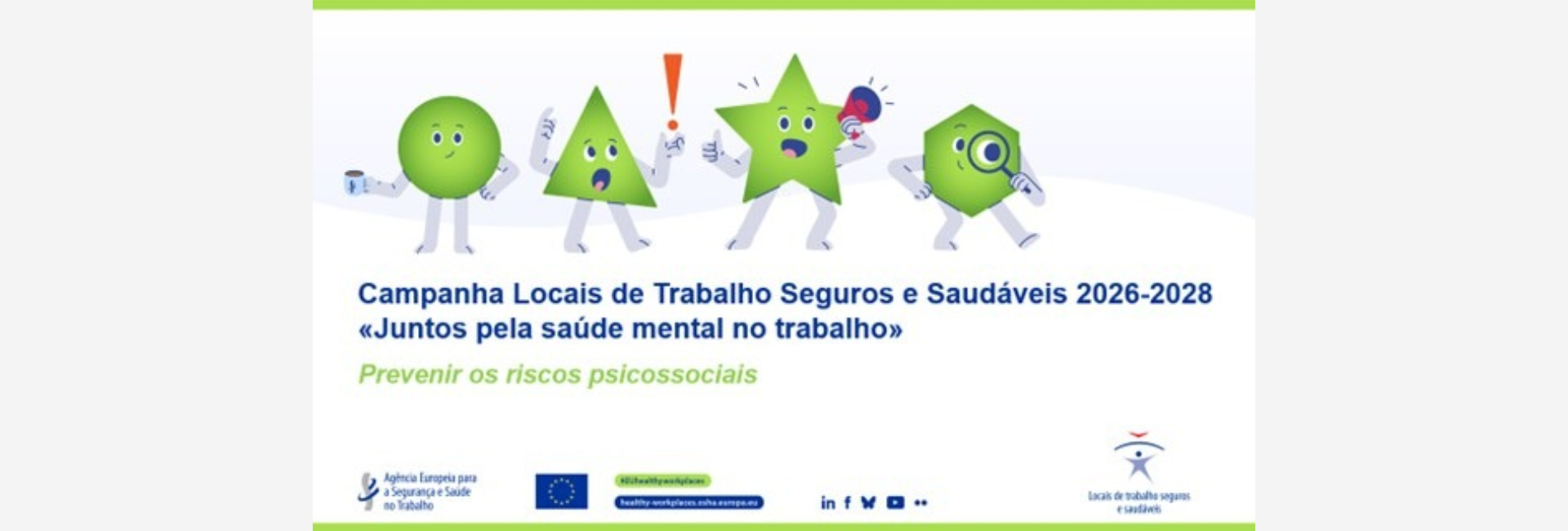 “JUNTOS PELA SAÚDE MENTAL NO TRABALHO”: AGÊNCIA EUROPEIA DESTACA IMPORTÂNCIA DA PREVENÇÃO DOS RISCOS PSICOSSOCIAIS